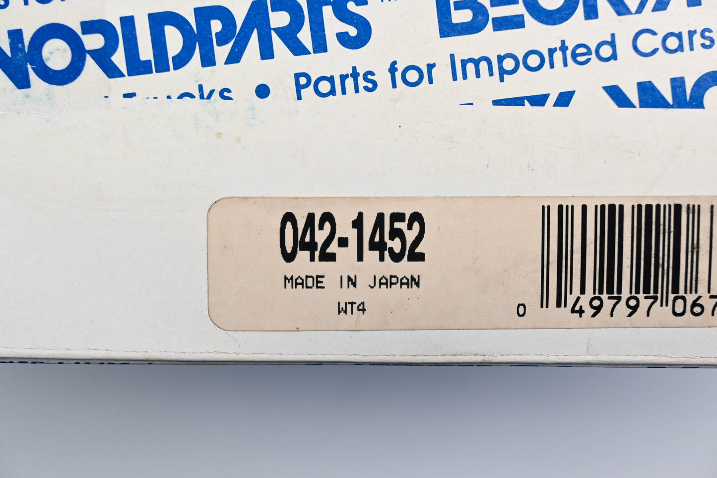 Beck/Arnley 042-1452 Air Filter NOS