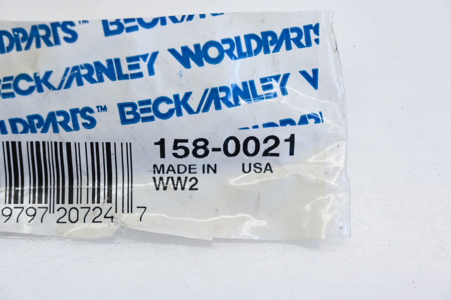 Beck/Arnley 158-0021 Fuel Injector Seal Kit NOS