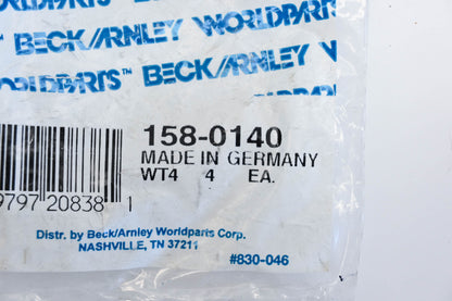 Beck/Arnley 158-0140 Fuel Injector Insert NOS