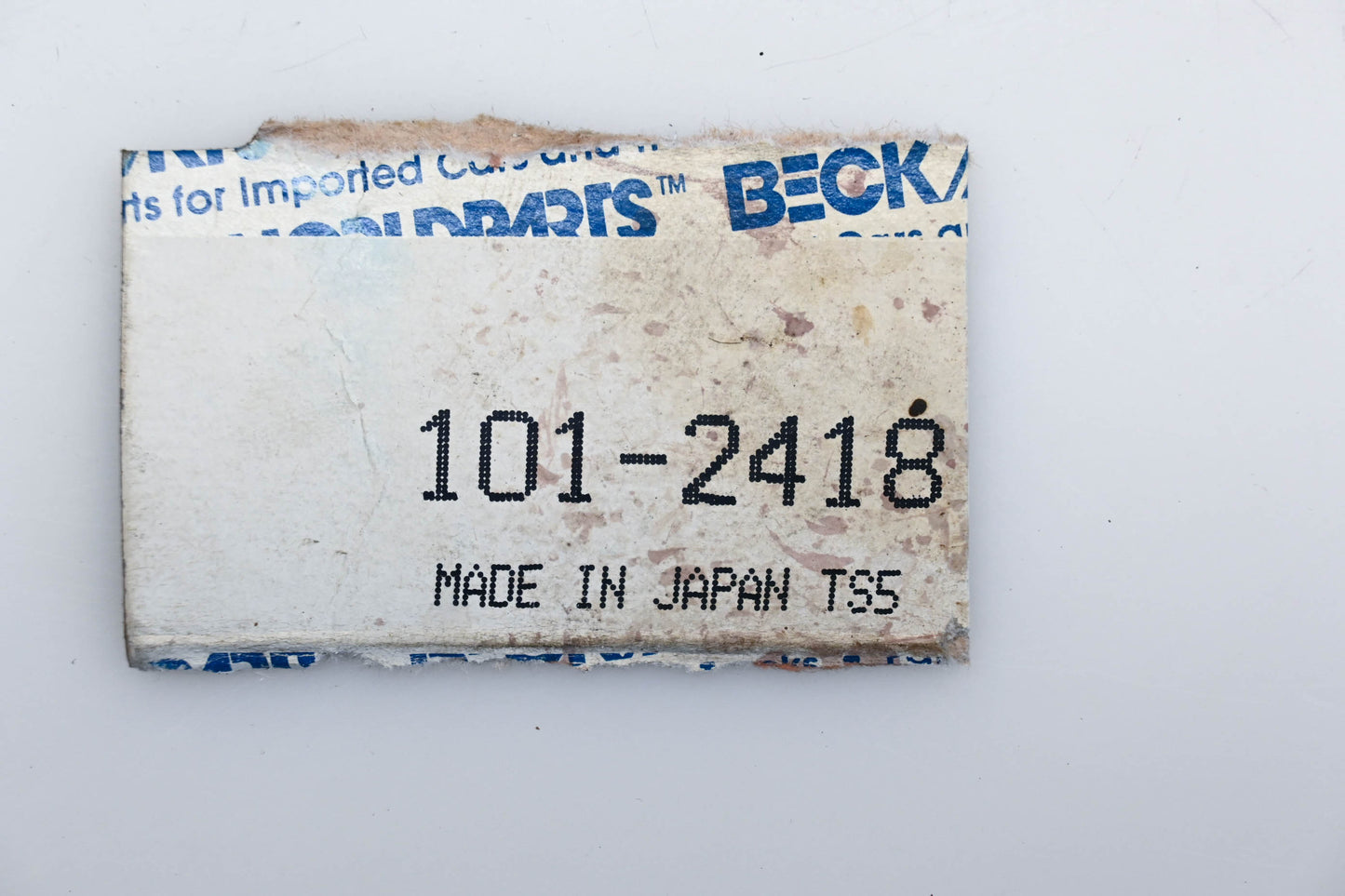 Beck/Arnley 101-2418 Outer Tie Rod End Kit NOS