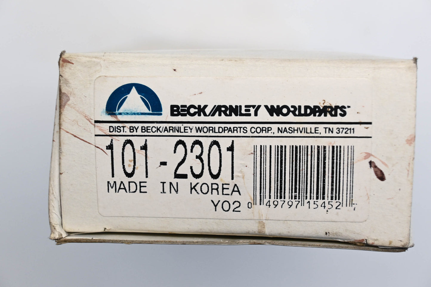 Beck/Arnley 101-2301 Inner Tie Rod End Kit NOS