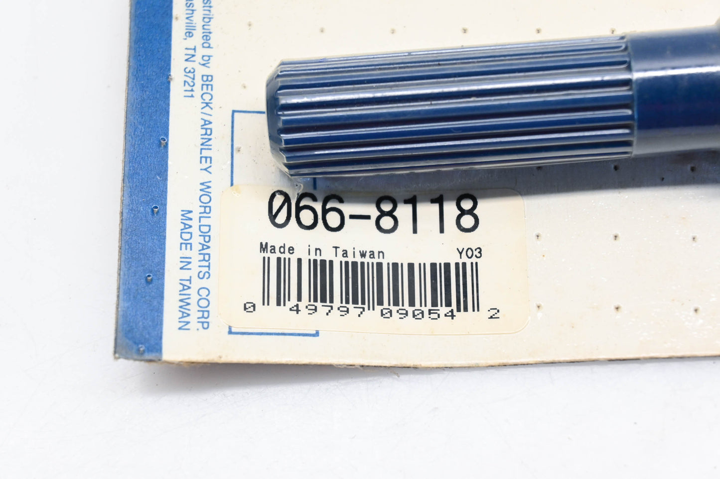 Beck/Arnley 066-8118 Clutch Alignment Tool NOS