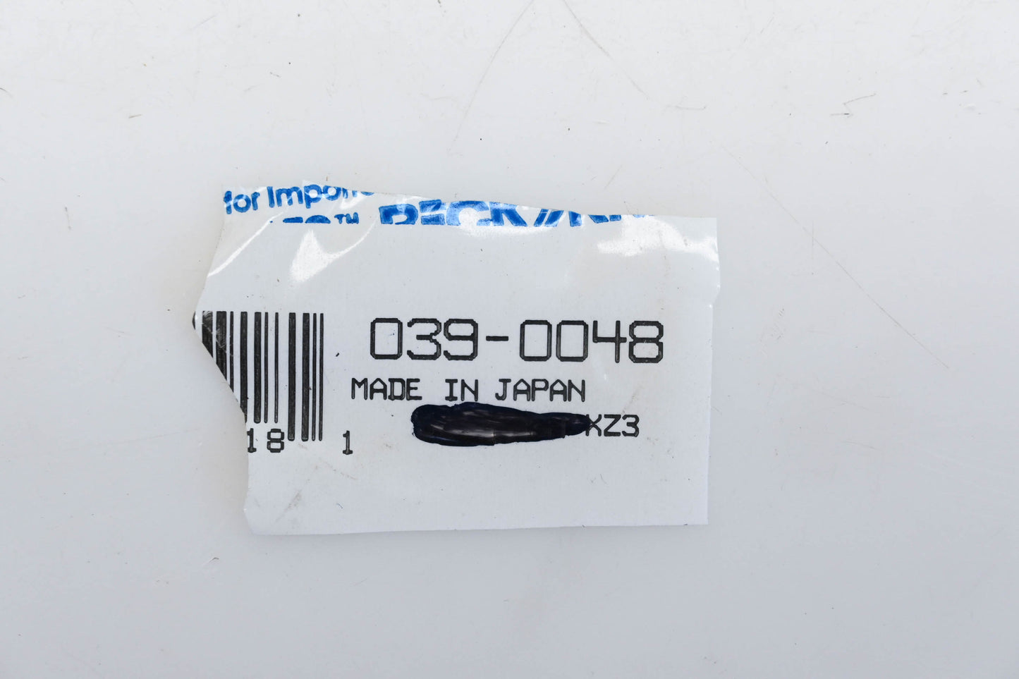 Beck/Arnley 039-0048 Thermostat Gasket NOS