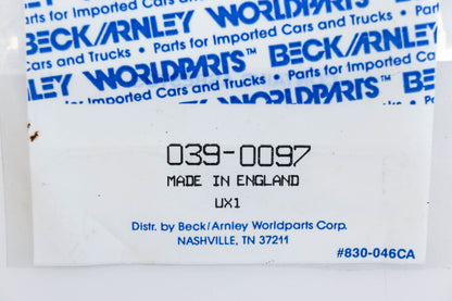 Beck/Arnley 039-0097 Thermostat Gasket NOS