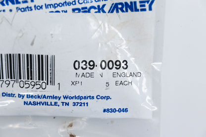 Beck/Arnley 039-0093 Thermostat Gasket NOS