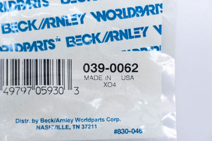 Beck/Arnley 039-0062 Thermostat Gasket NOS