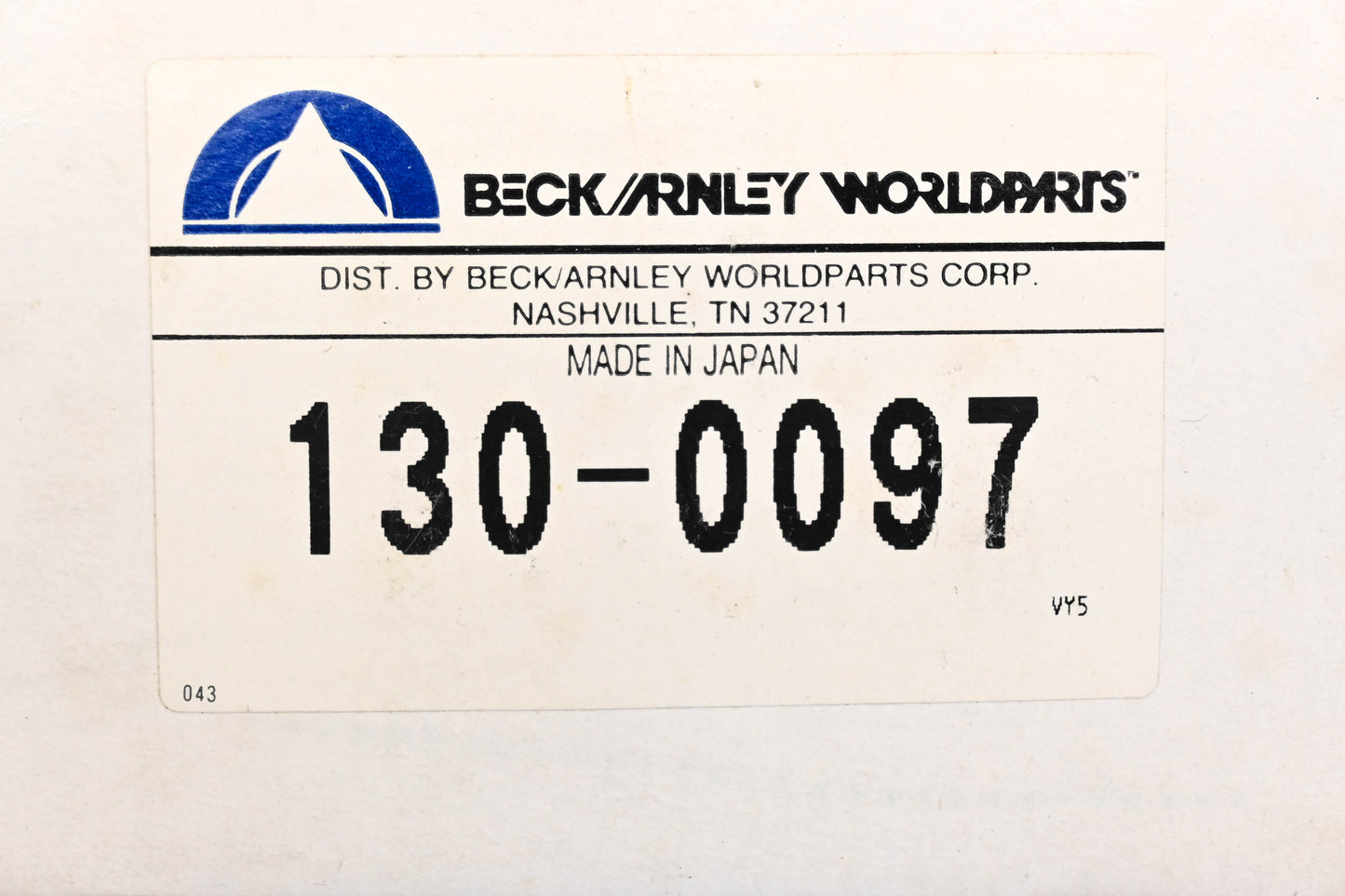 Beck/Arnley 130-0097 Cooling Fan Clutch Kit NOS