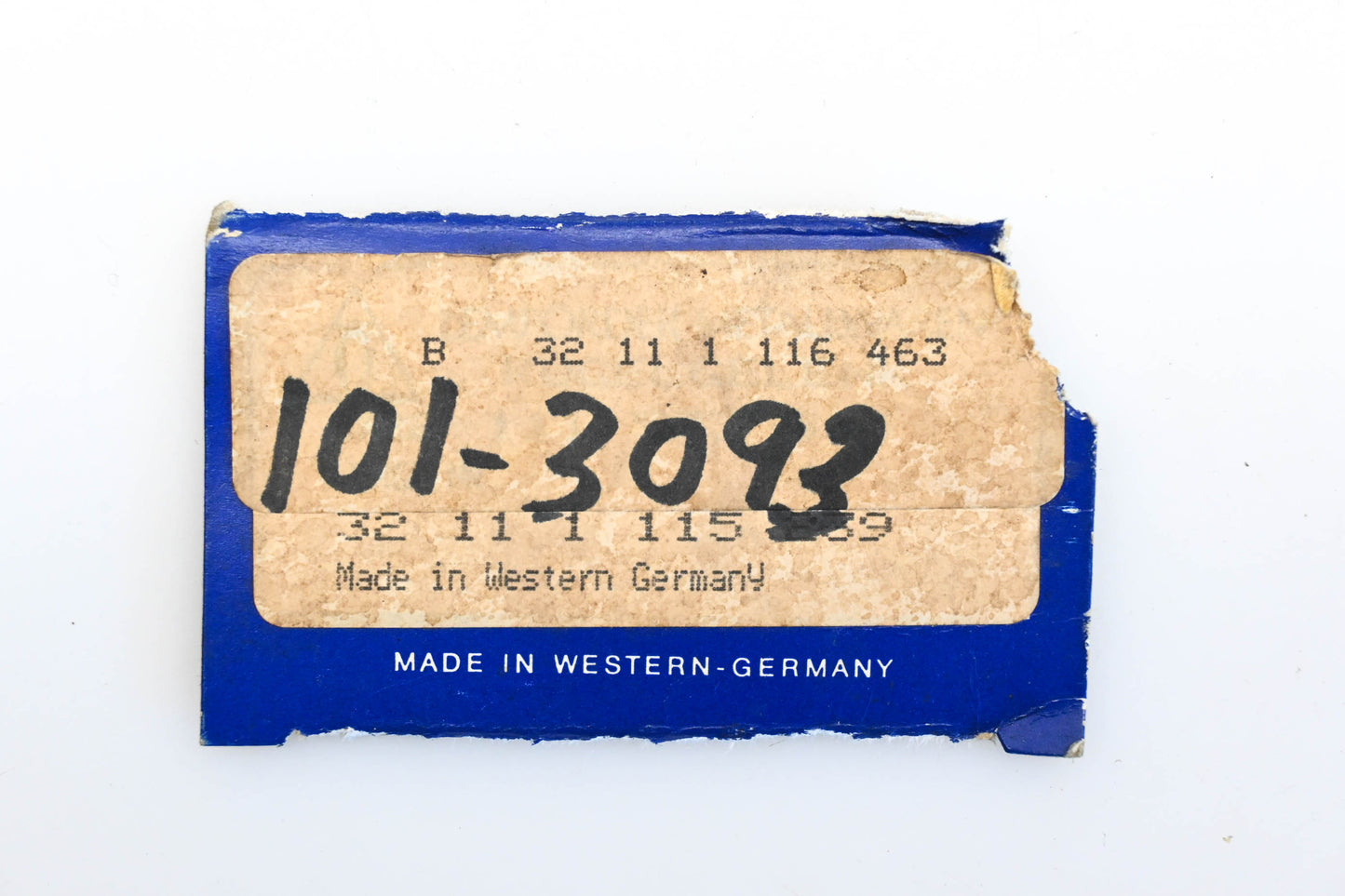 Lemforder Metallwaren 32 11 1 115 463, B 32 11 1 115 463, 101-3093 Tie Rod End Kit NOS