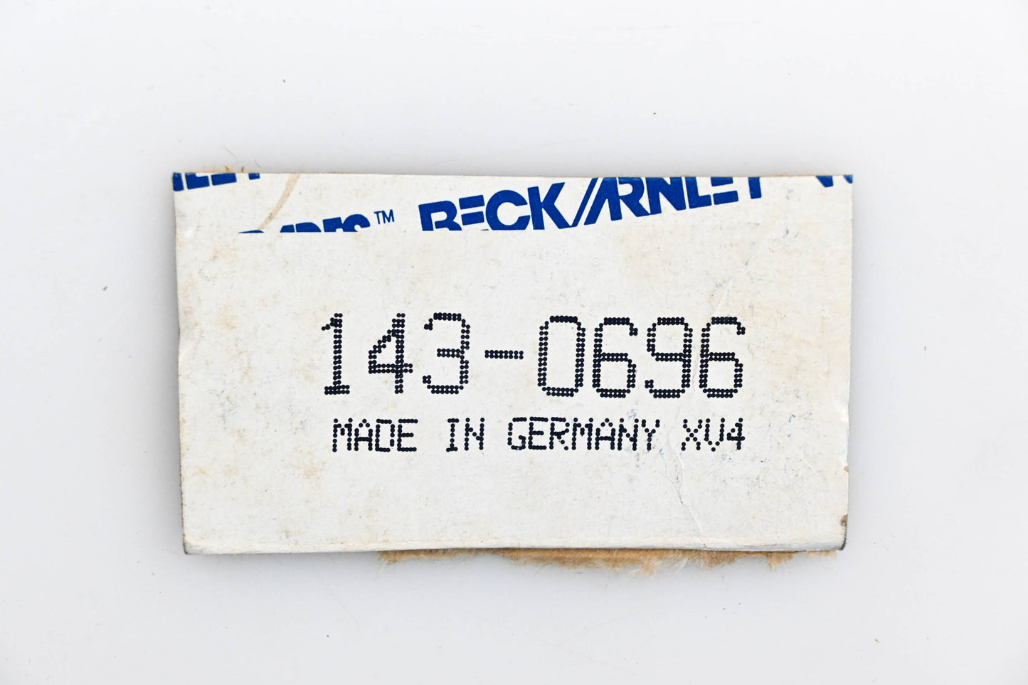 Beck/Arnley 143-0696 MotoRad Thermostat NOS