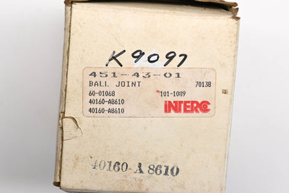 Interco 101-1089, 40160-A8610 Ball Joint Kit NOS