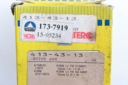 Facet 173-7919, 15-05234, 413-43-13 Beck Arnley Distributor Rotor NOS