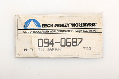 Beck/Arnley 094-0687 Parking Brake Cable NOS