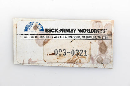 Beck/Arnley 093-0321 Clutch Cable NOS