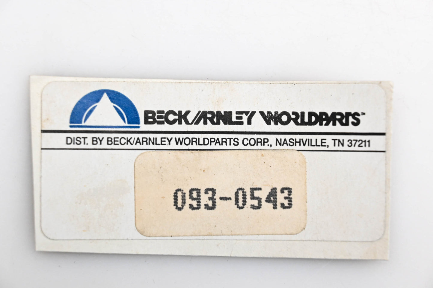 Beck/Arnley 093-0543 Clutch Cable NOS