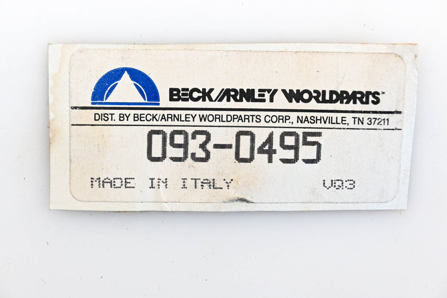 Beck/Arnley 093-0495 Clutch Cable NOS