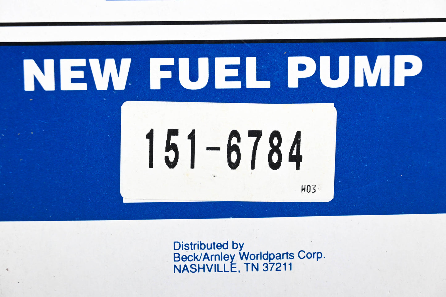 Beck/Arnley 151-6784 Mechanical Fuel Pump Kit NOS