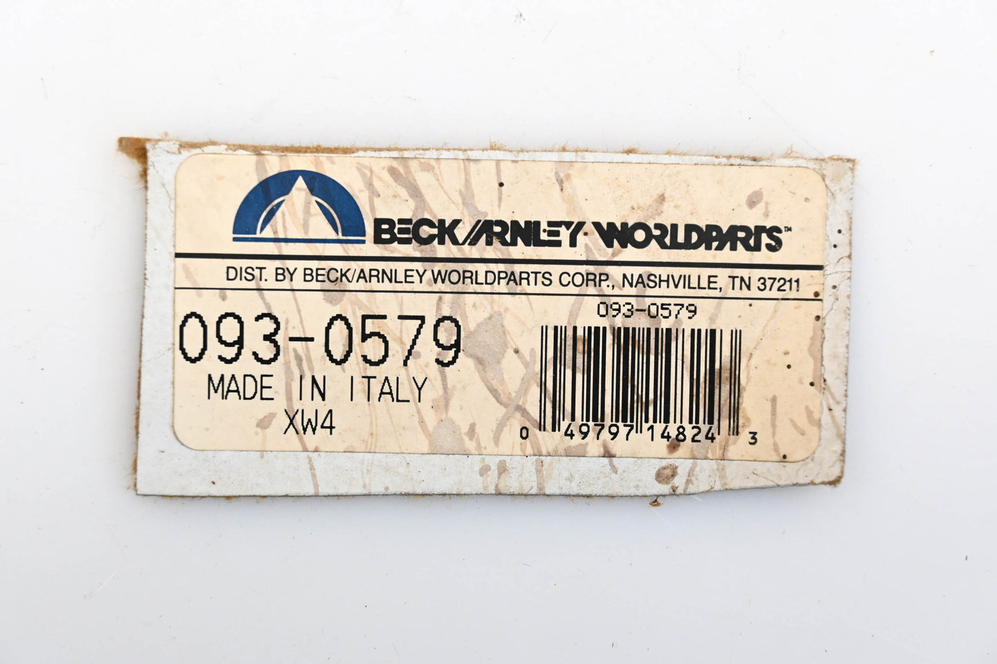 Beck/Arnley 093-0579 Clutch Cable NOS