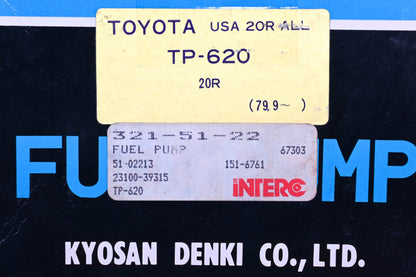 Kyosan Denki 151-6761, TP-620, 23100-39315 Mechanical Fuel Pump Kit NOS