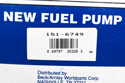 Beck/Arnley 151-6749 Mechanical Fuel Pump Kit NOS