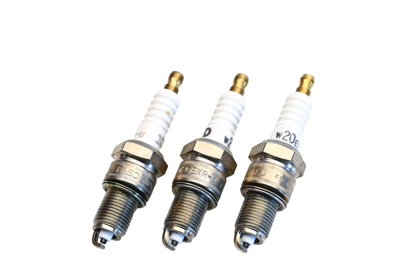 NipponDenso W20EXR-U Spark Plugs Qty 3 NOS