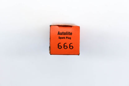 Autolite 666 Spark Plugs Qty 2 NOS