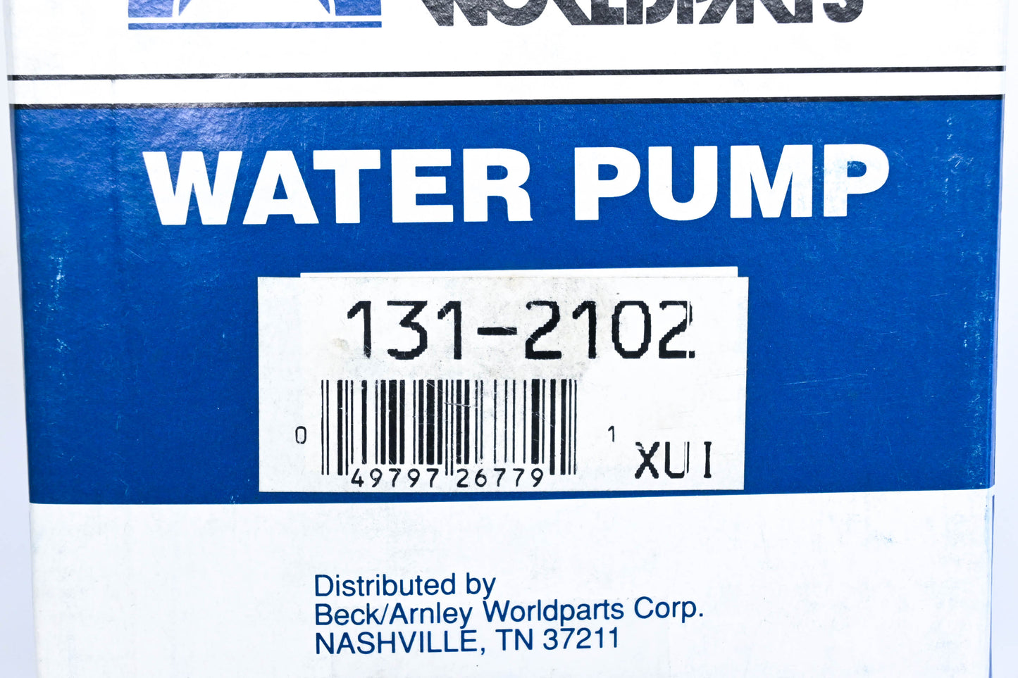 Beck/Arnley 131-2102 NPW Water Pump Kit NOS