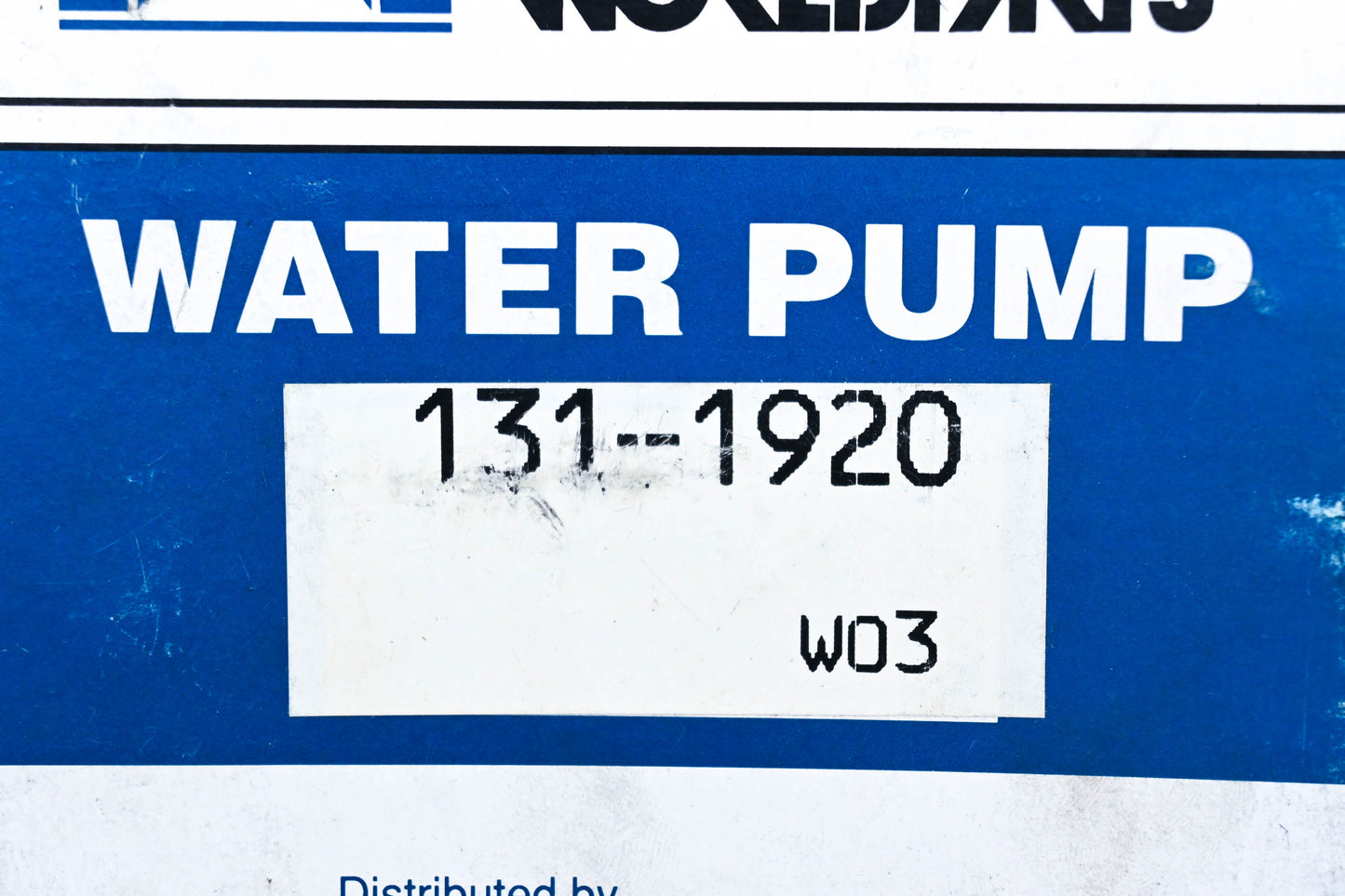 Beck/Arnley 131-1920 NPW Water Pump NOS