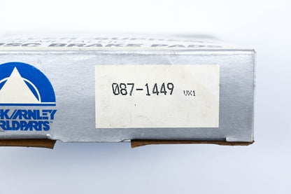 Beck/Arnley 087-1449 Silver Supreme Semi-Metallic Disc Brake Pad Kit NOS