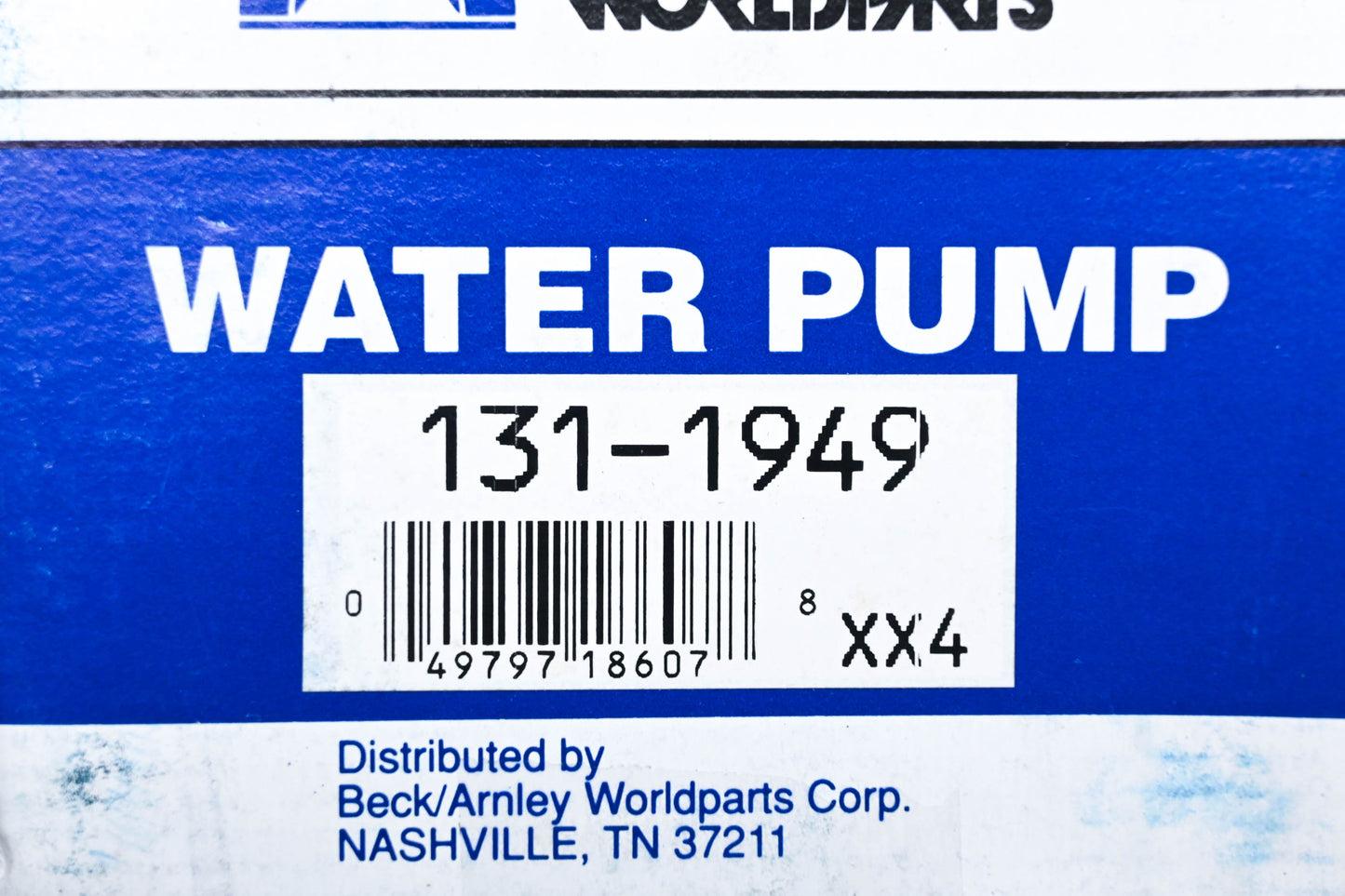 Beck/Arnley 131-1949 NPW Water Pump Kit NOS