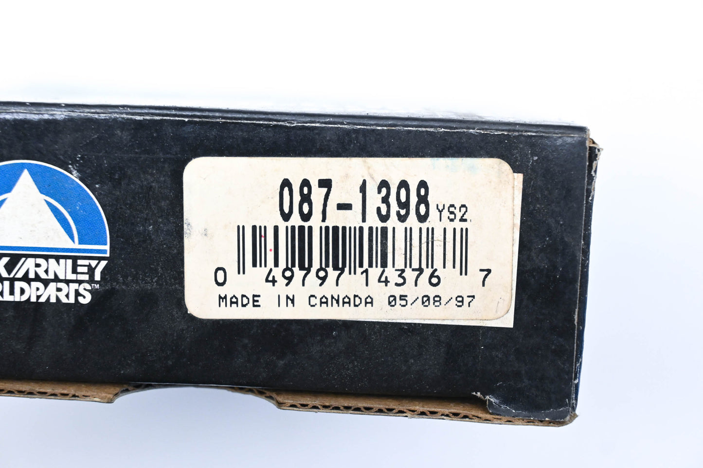 Beck/Arnley 087-1398 Silver Supreme Semi-Metallic Disc Brake Pad Kit NOS