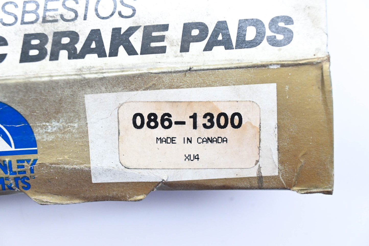 Beck/Arnley 086-1300 Super Deluxe Non-Asbestos Disc Brake Pad Kit NOS