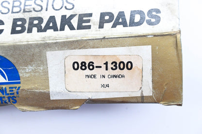Beck/Arnley 086-1300 Super Deluxe Non-Asbestos Disc Brake Pad Kit NOS