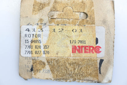 Facet 173-7881, 15-04055, 413-12-01 Interco Distributor Rotor NOS
