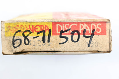 Vera 36-01235, 68-71504 Disc Brake Pad Kit NOS
