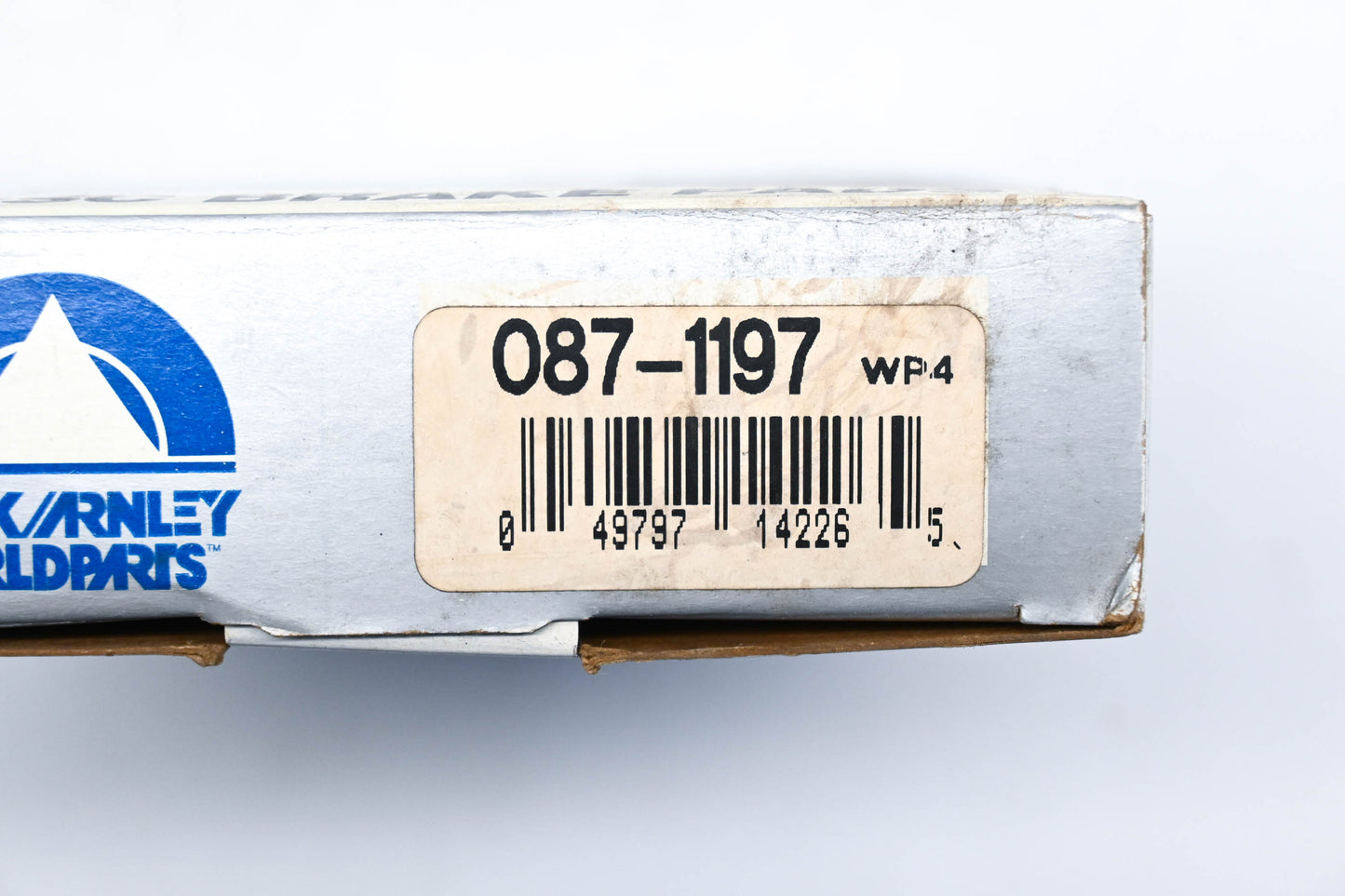 Beck/Arnley 087-1197 Silver Supreme Semi-Metallic Disc Brake Pad Kit NOS