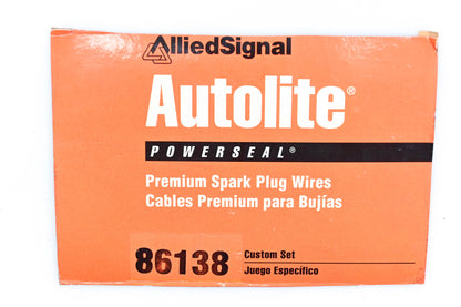 Autolite 86138 6 Cylinder Spark Plug Wire Kit NOS