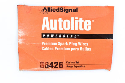 Autolite 86426 4 Cylinder Spark Plug Wire Kit NOS