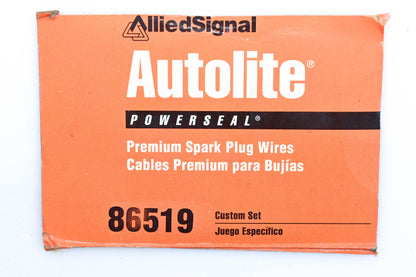 Autolite 86519 4 Cylinder Spark Plug Wire Kit NOS