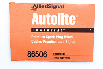 Autolite 86506 4 Cylinder Spark Plug Wire Kit NOS