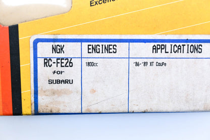 NGK RC-FE26 Subaru Spark Plug Cable Kit NOS