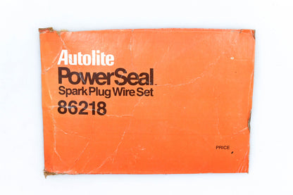 Autolite 86218 8 Cylinder Spark Plug Wire Kit NOS