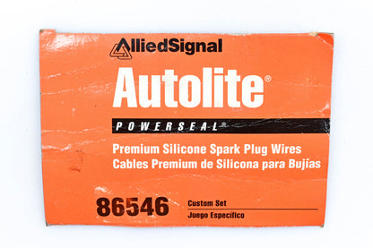 Autolite 86546 4 Cylinder Spark Plug Wire Kit NOS