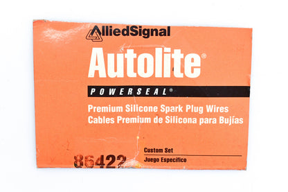 Autolite 86422 4 Cylinder Spark Plug Wire Kit NOS