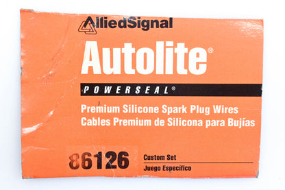 Autolite 86126 6 Cylinder Spark Plug Wire Kit NOS