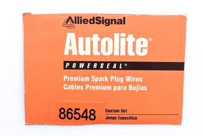Autolite 86548 4 Cylinder Spark Plug Wire Kit NOS