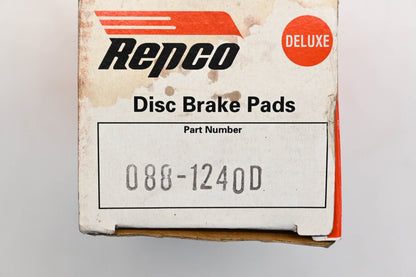 Repco 088-1240D Deluxe Disc Brake Pad Kit NOS