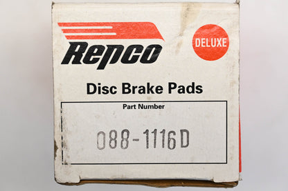 Repco 088-1116D Deluxe Disc Brake Pad Kit NOS
