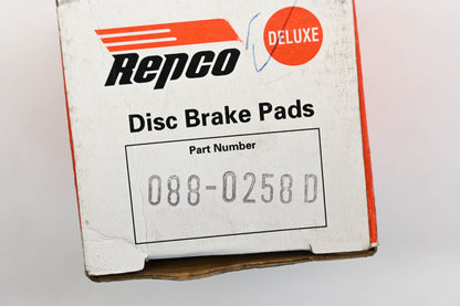 Repco 088-0258D Deluxe Disc Brake Pad Kit NOS