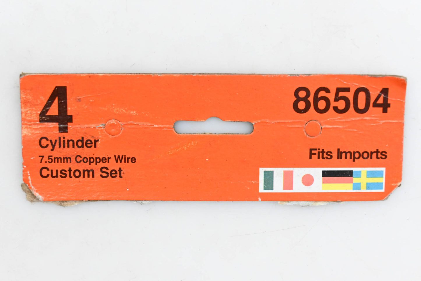 Autolite 86504 Bremi 4 Cylinder Spark Plug Wire Kit NOS