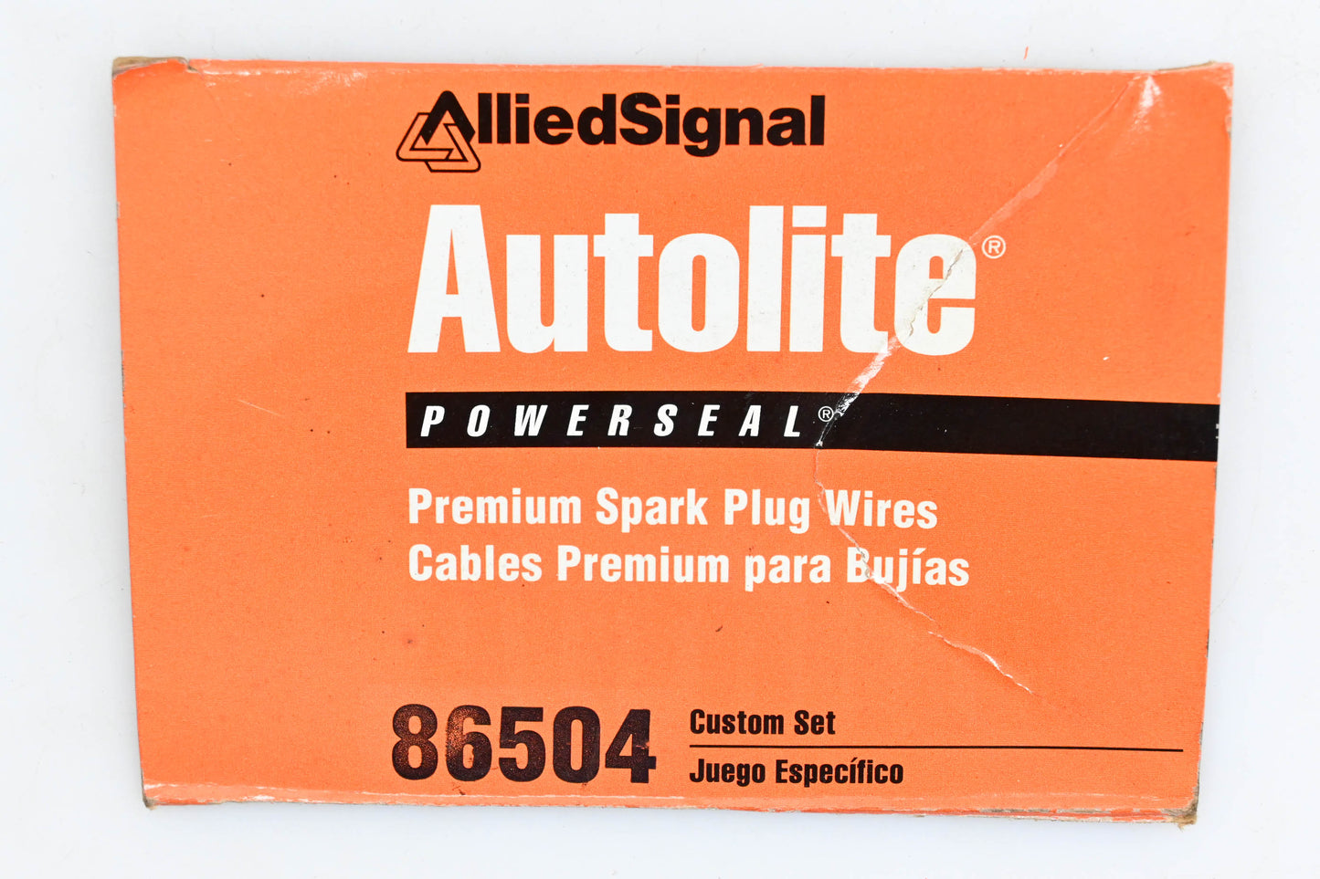 Autolite 86504 Delphia 4 Cylinder Spark Plug Wire Kit NOS